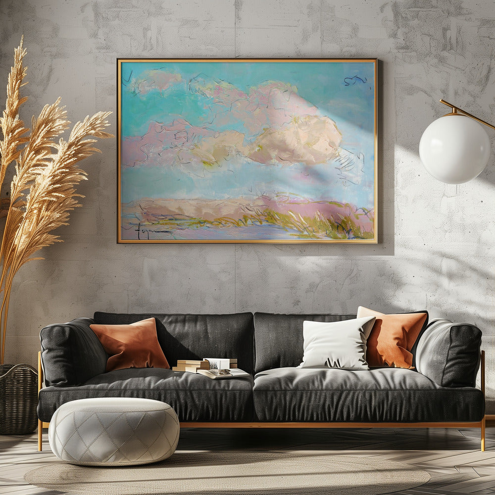 Pastel Sky Drift | Canvas