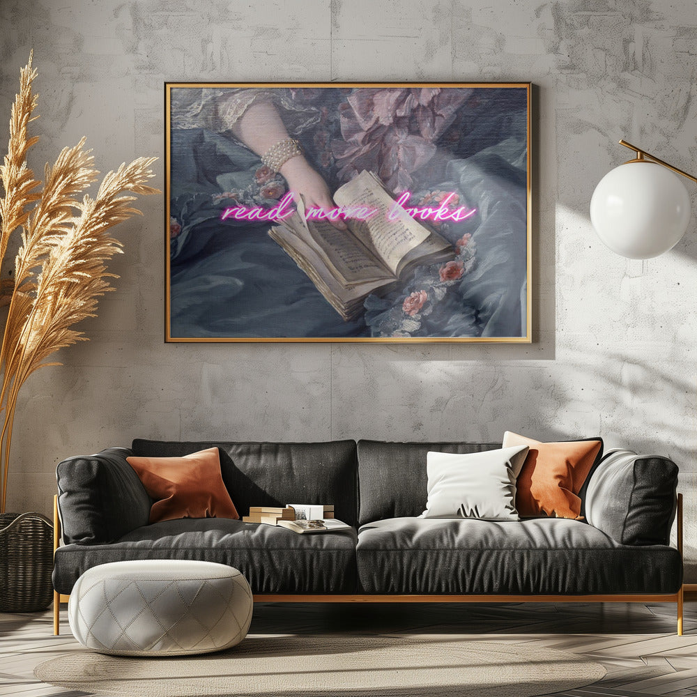 Readmoreneon Ratioiso | Canvas