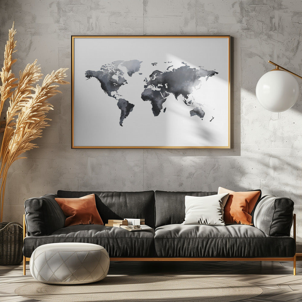 Dreamlike World Map | Poster