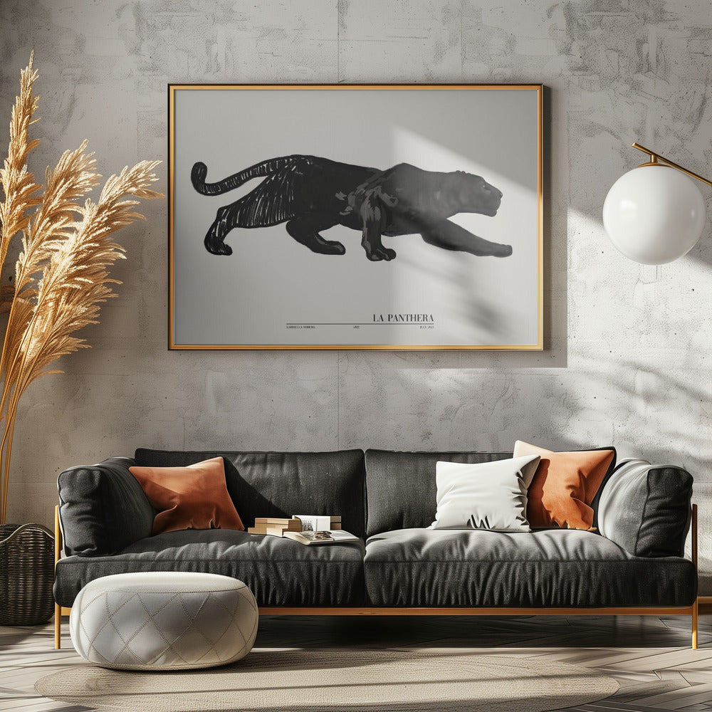 La Panthera (black) | Poster