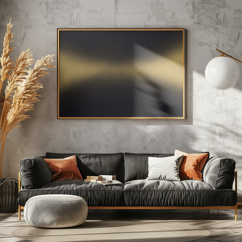 Golden Horizon Waves | Canvas