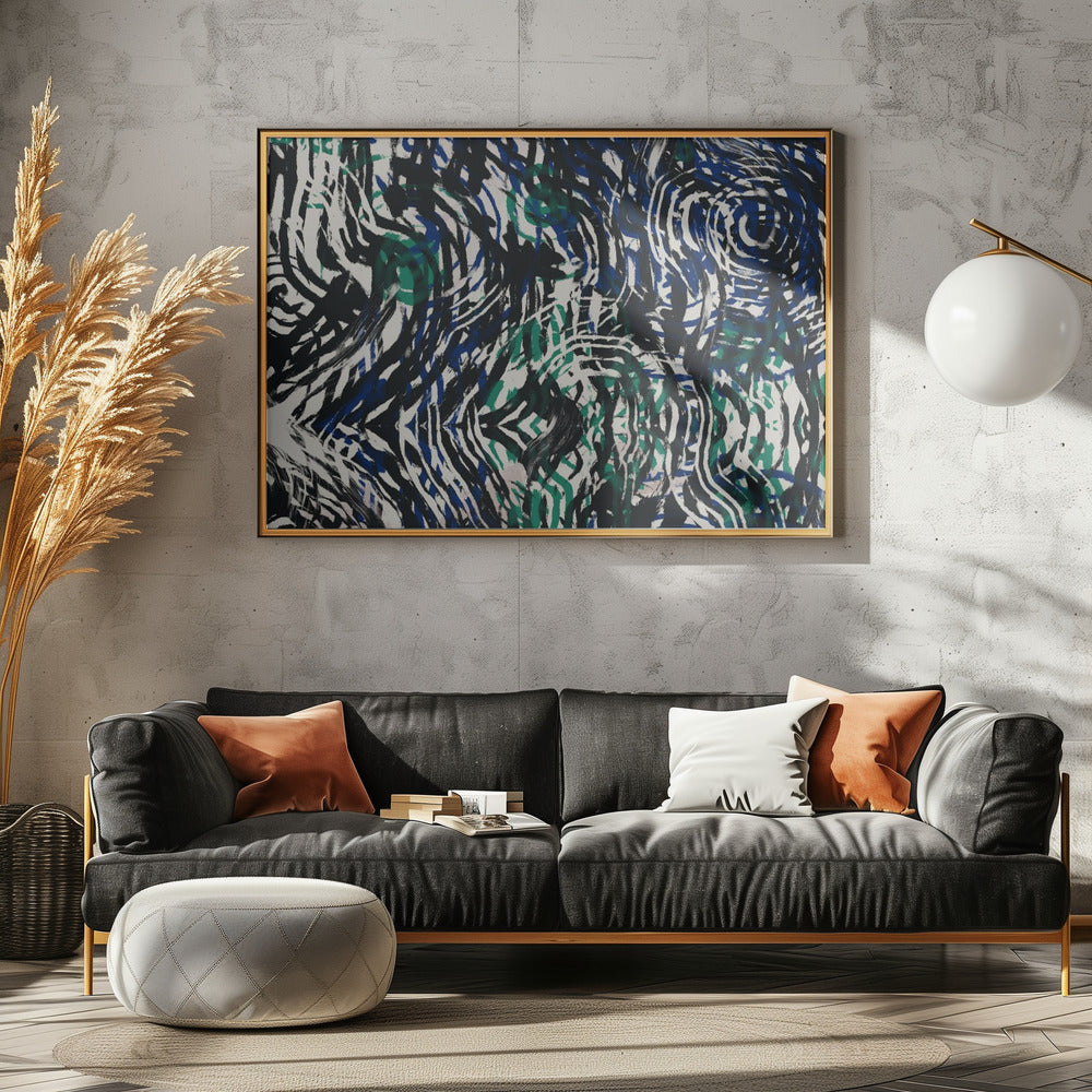Swirling Maze | Canvas