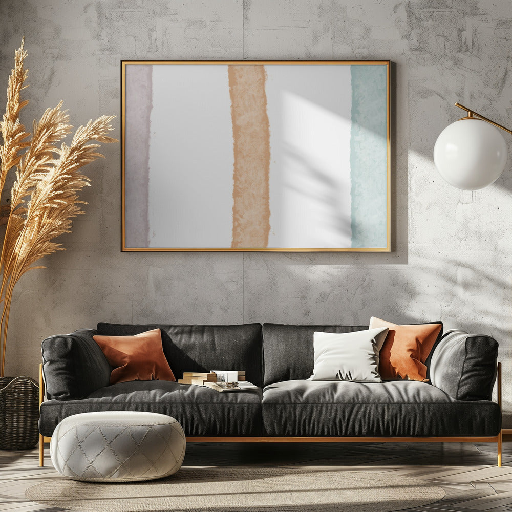 Colorful Stripes Harmony | Poster