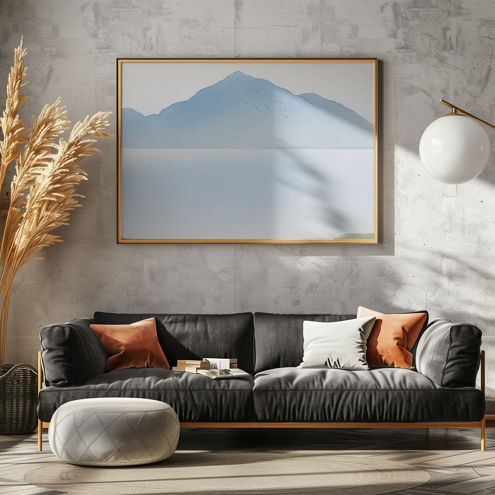 Misty Mountain View | Poster