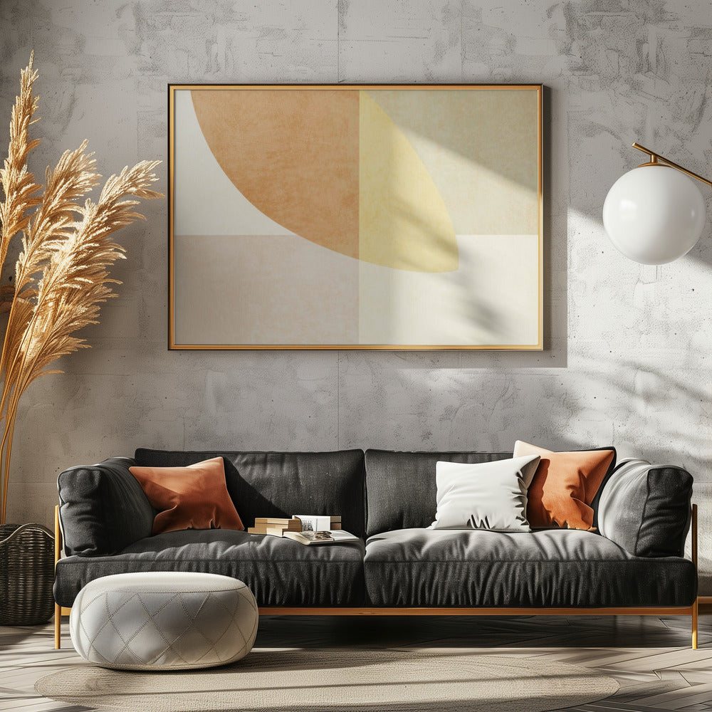 Aqua Shapes1 Kopie | Canvas