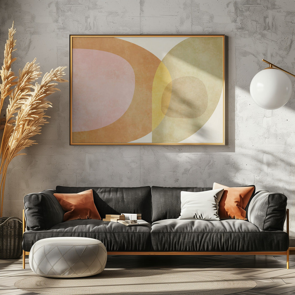 Aqua Shapes3 Kopie | Poster