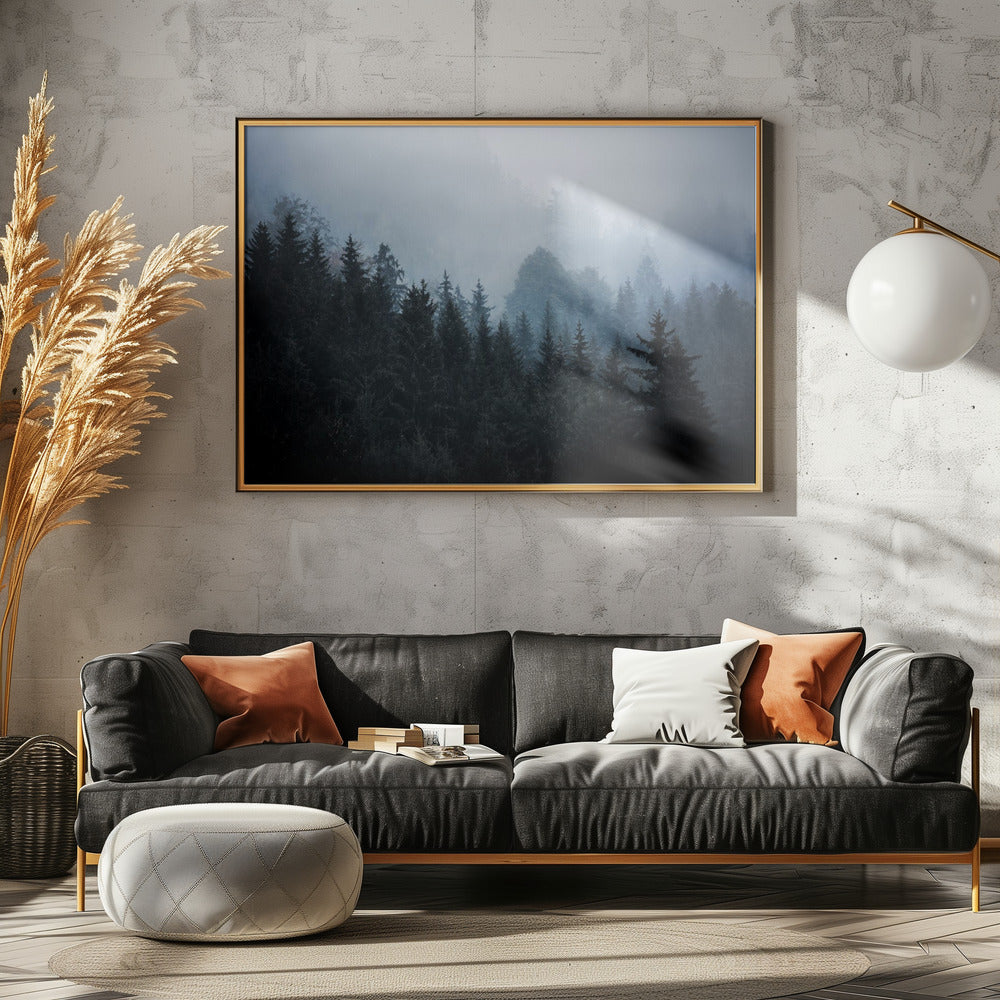 Foggy Woods 5 | Poster