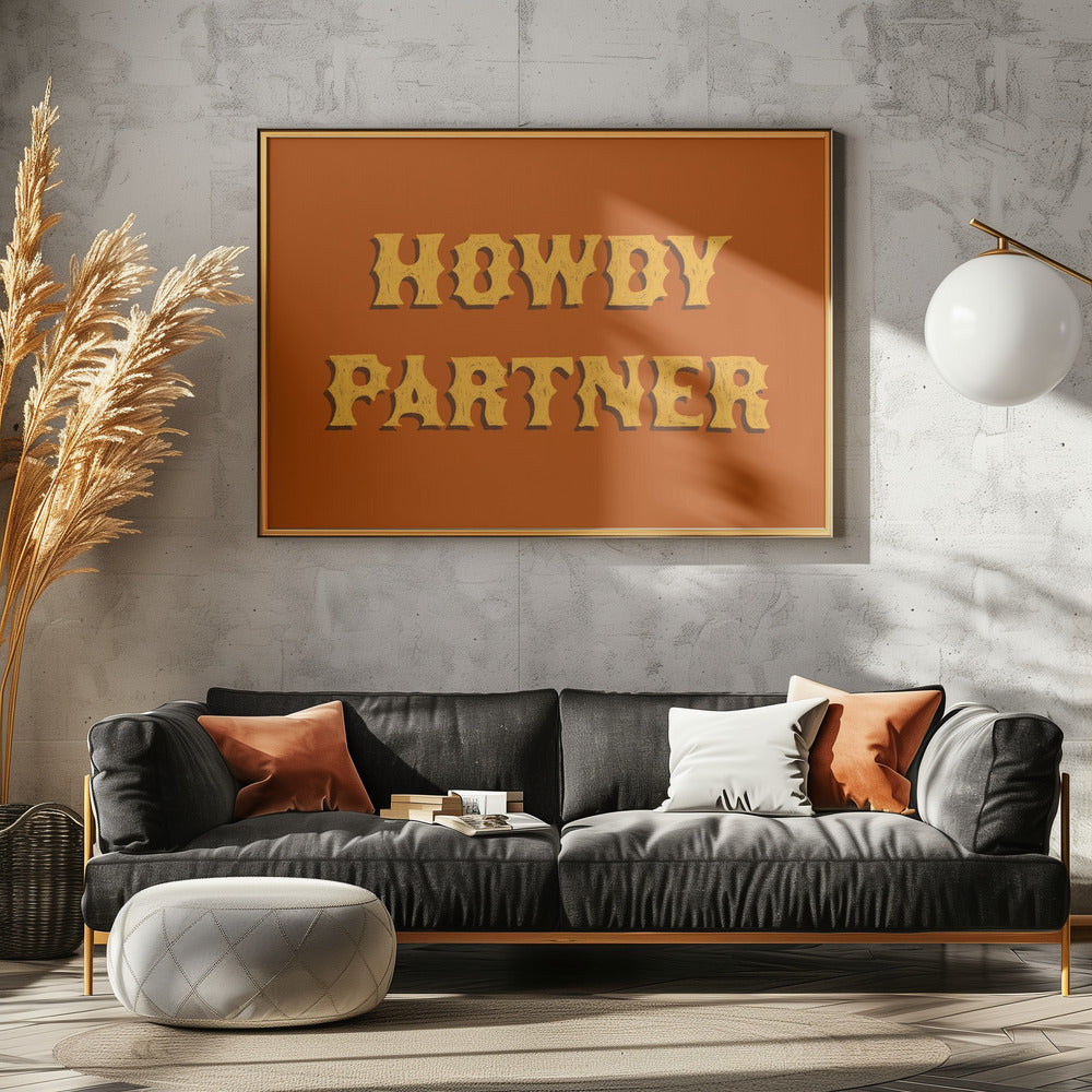 Howdy Partner | Canvas