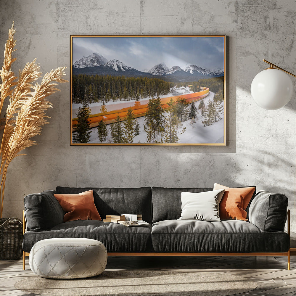 Morant's Curve in Winter | Canvas