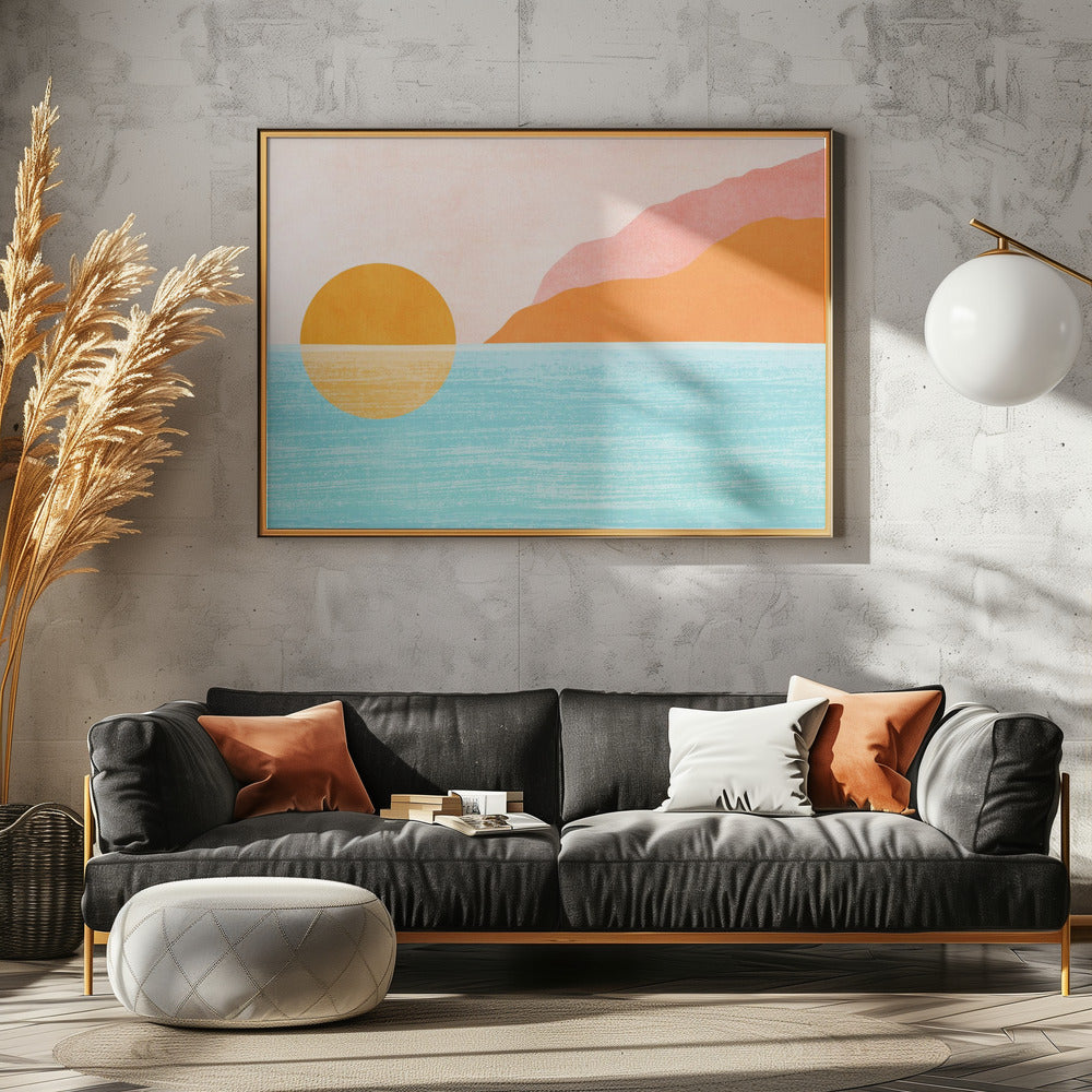 Island Sunset | Canvas