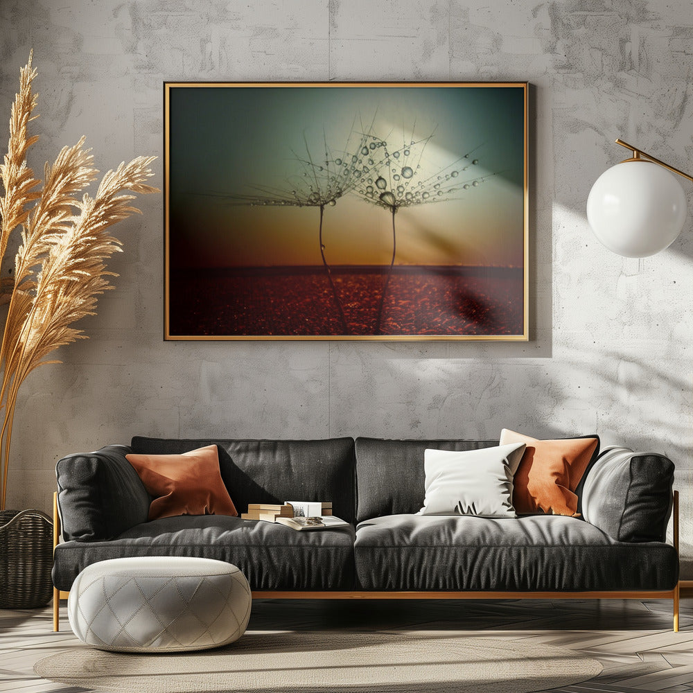 Fire and water | Canvas