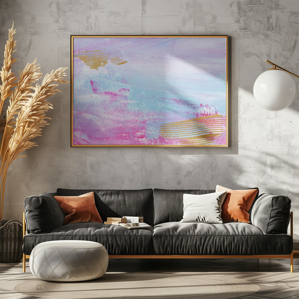Colourful Strokes  Horizontal | Canvas