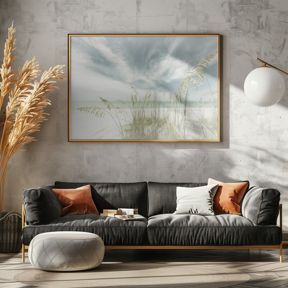 Heavenly calmness on the beach | Poster