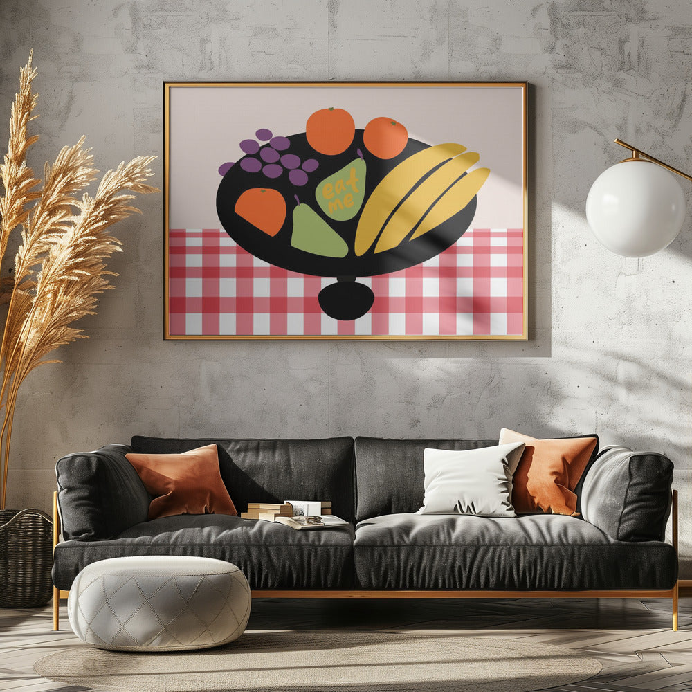 The fruit bowl (eat me) | Canvas