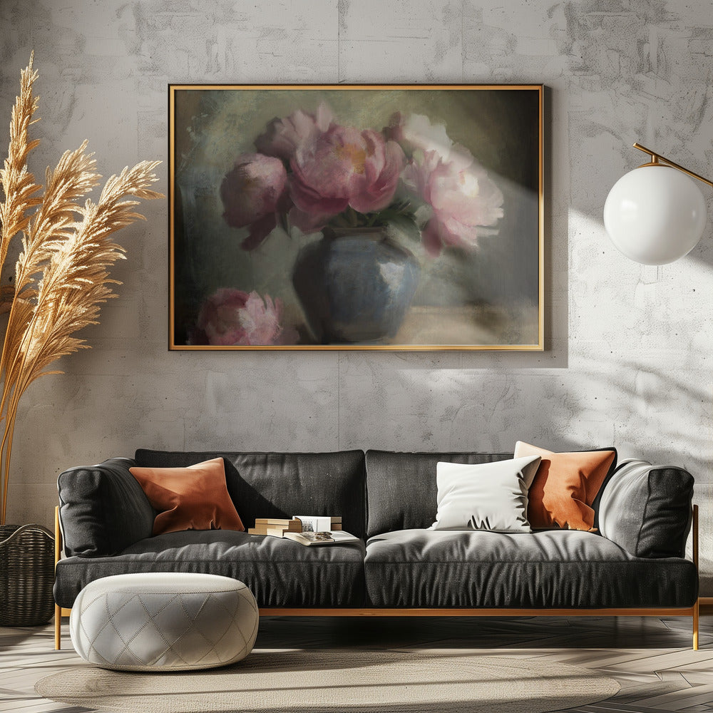 Pivoines En Rose | Canvas