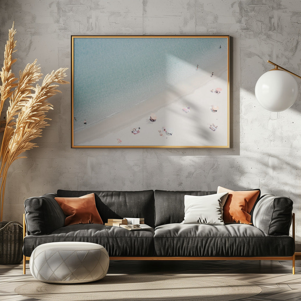 Aerial beach view | Poster