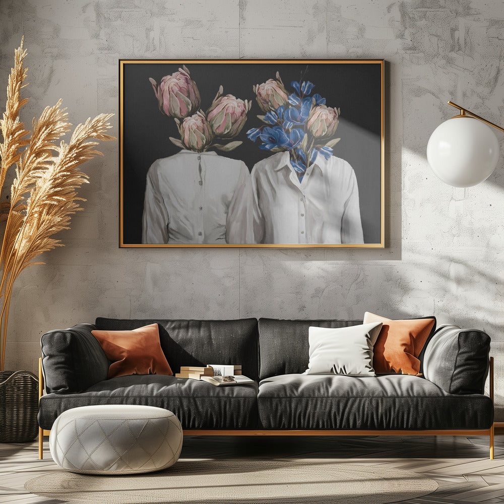 Unknown Longing No.III (dark Version) | Canvas