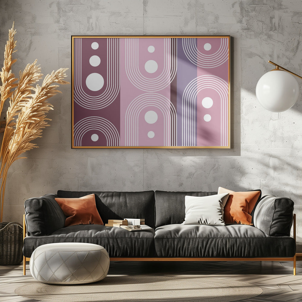 Geometric Abstract No.17 | Canvas