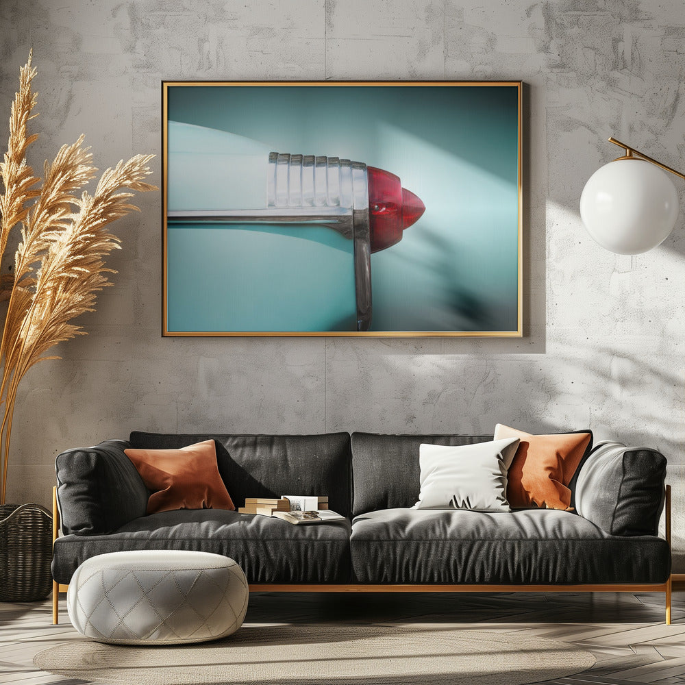 American classic car Super 88 1953 Rear | Poster