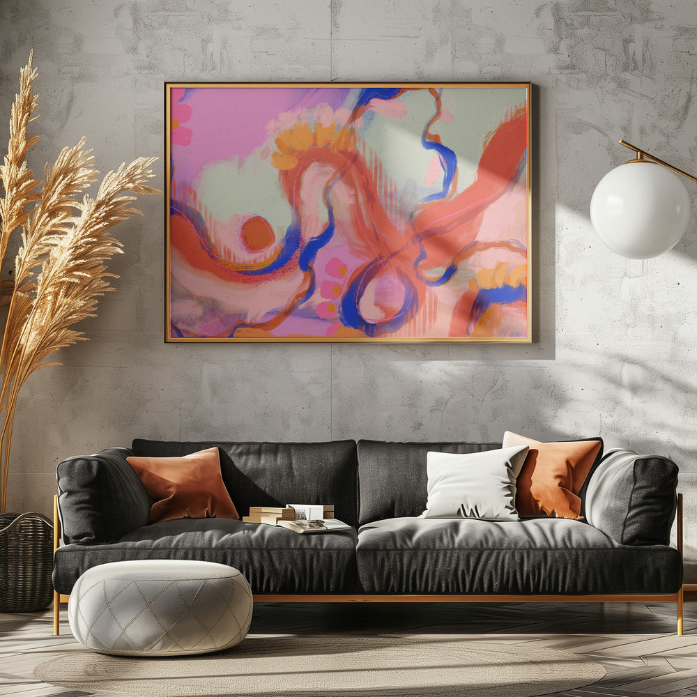 Whimsical Wavescape | Poster