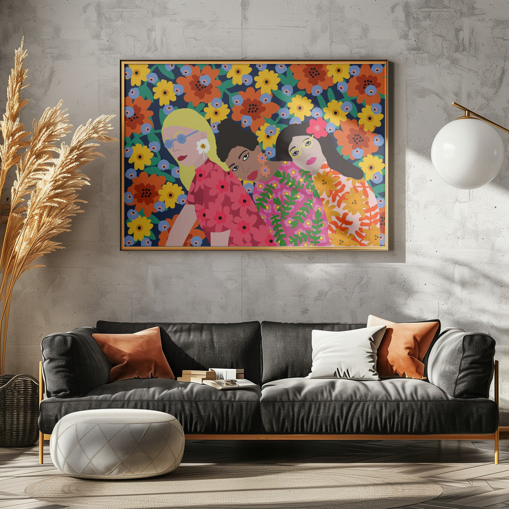 Three Friends | Canvas