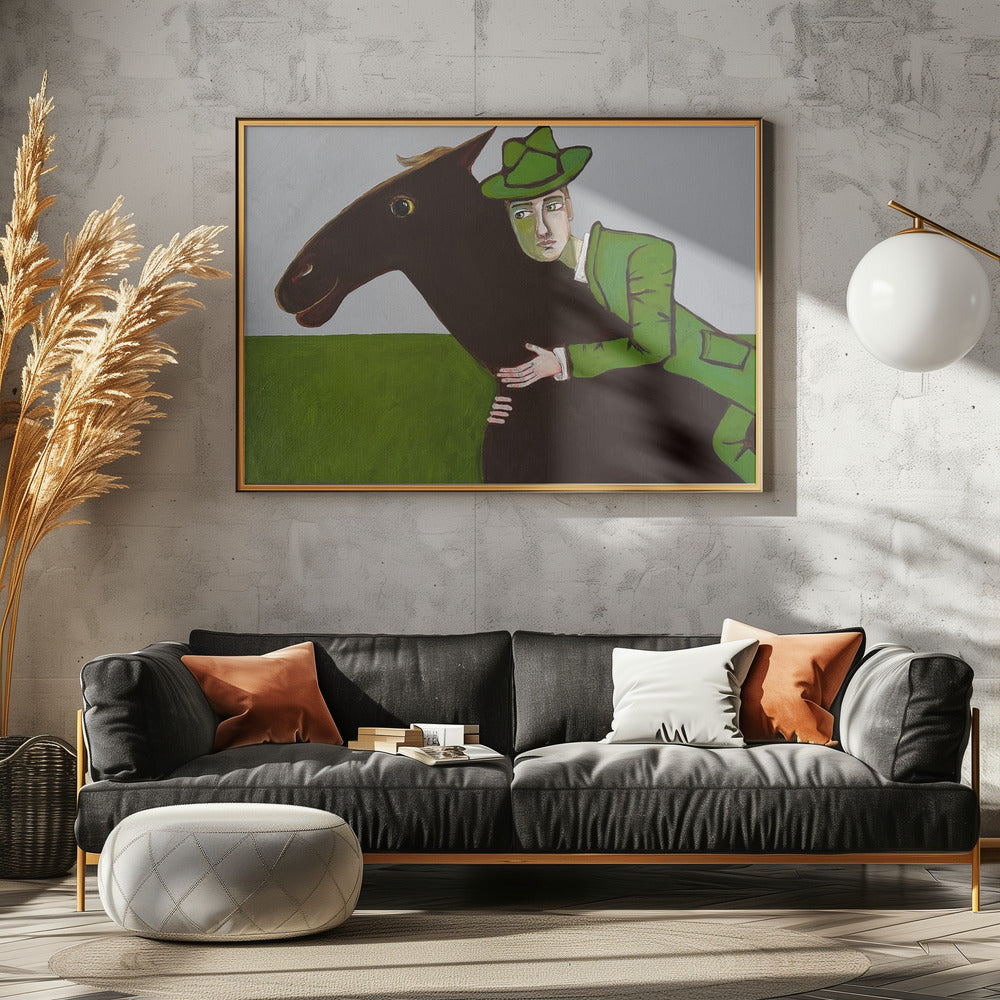 The horse lover | Canvas