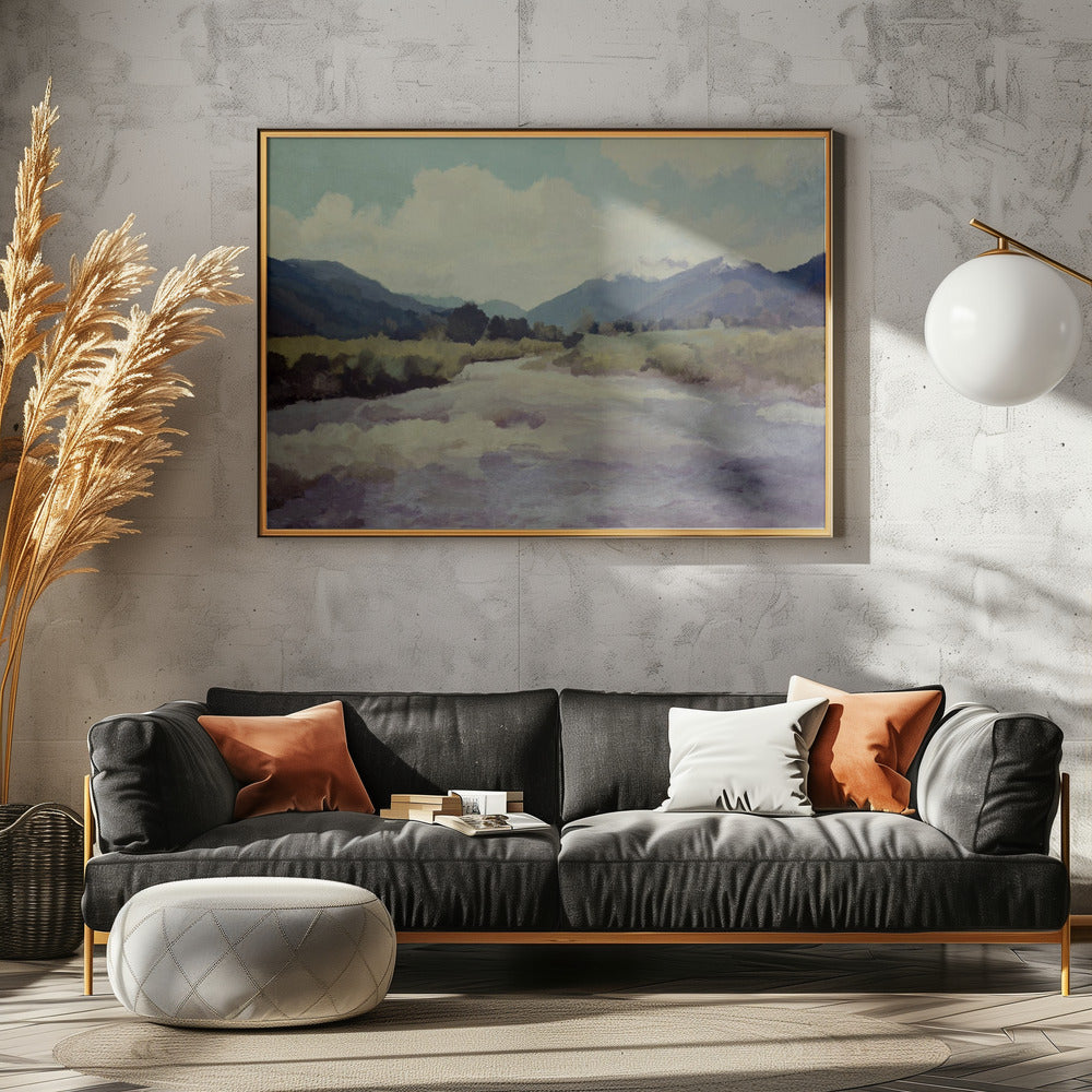 Valley River | Canvas