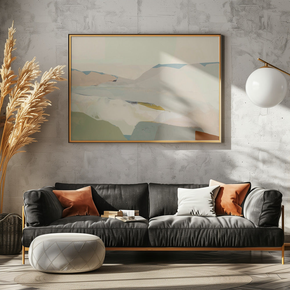 Colourblock Landscape 2 | Canvas