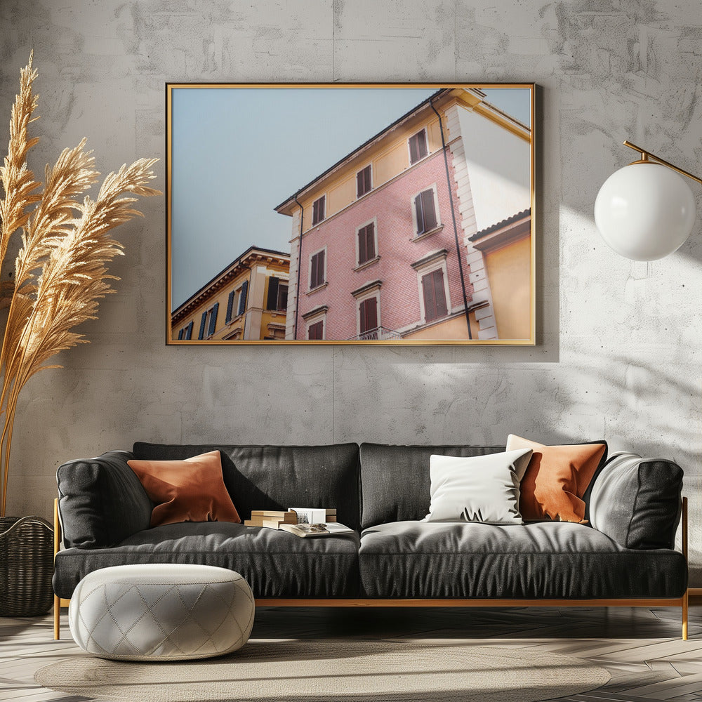 Pastel Bologna | Italy Travel Photography | Poster