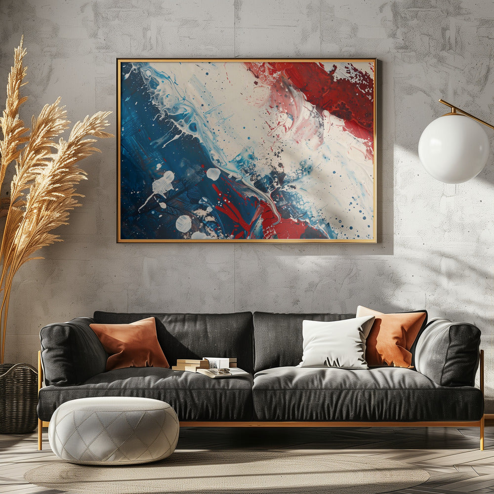 Red White and Blue | Canvas