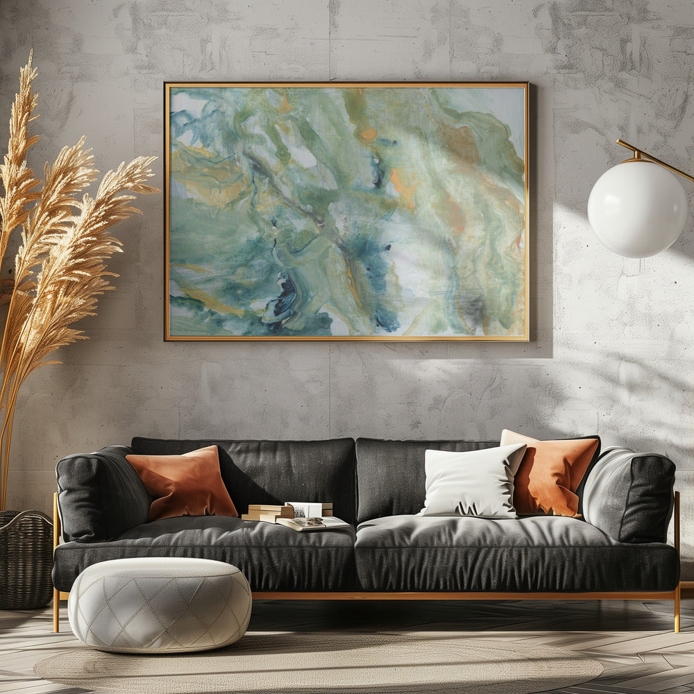 Blue Abstract Forms | Canvas