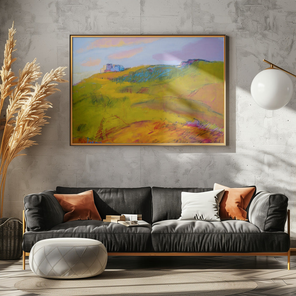 Vibrant Hillside Dream | Canvas