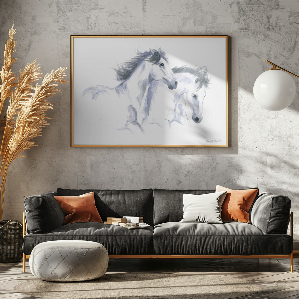 Two Horses | Canvas