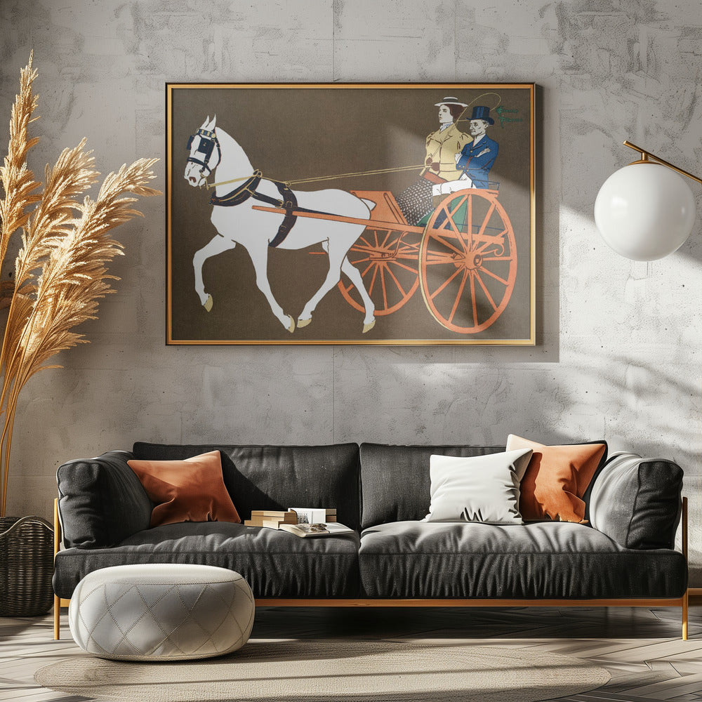 Women In Carriage (ca. 1890–1907) | Canvas