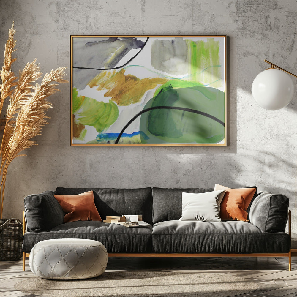 Fluid Abstract Shapes 3 | Canvas