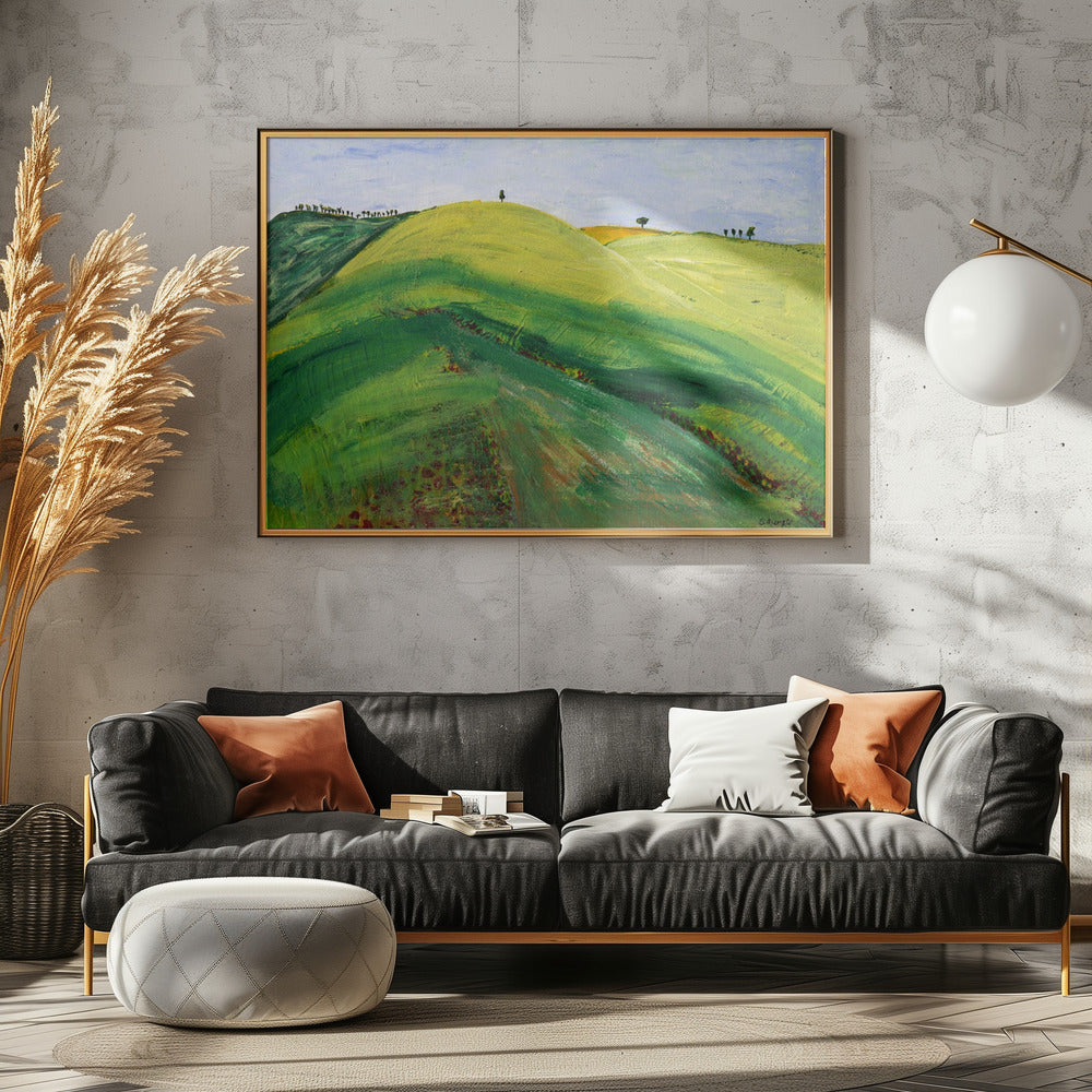 Green Hills | Canvas
