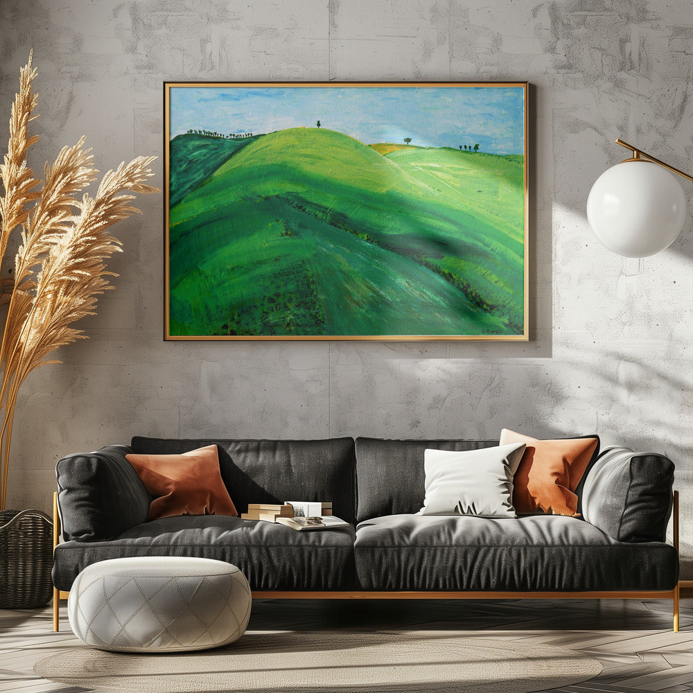 Green Hills | Canvas