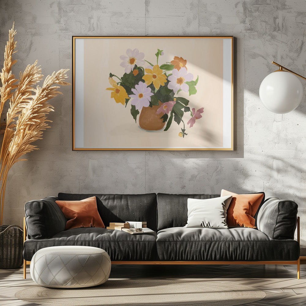 Pandcsummerflowers Copy | Canvas