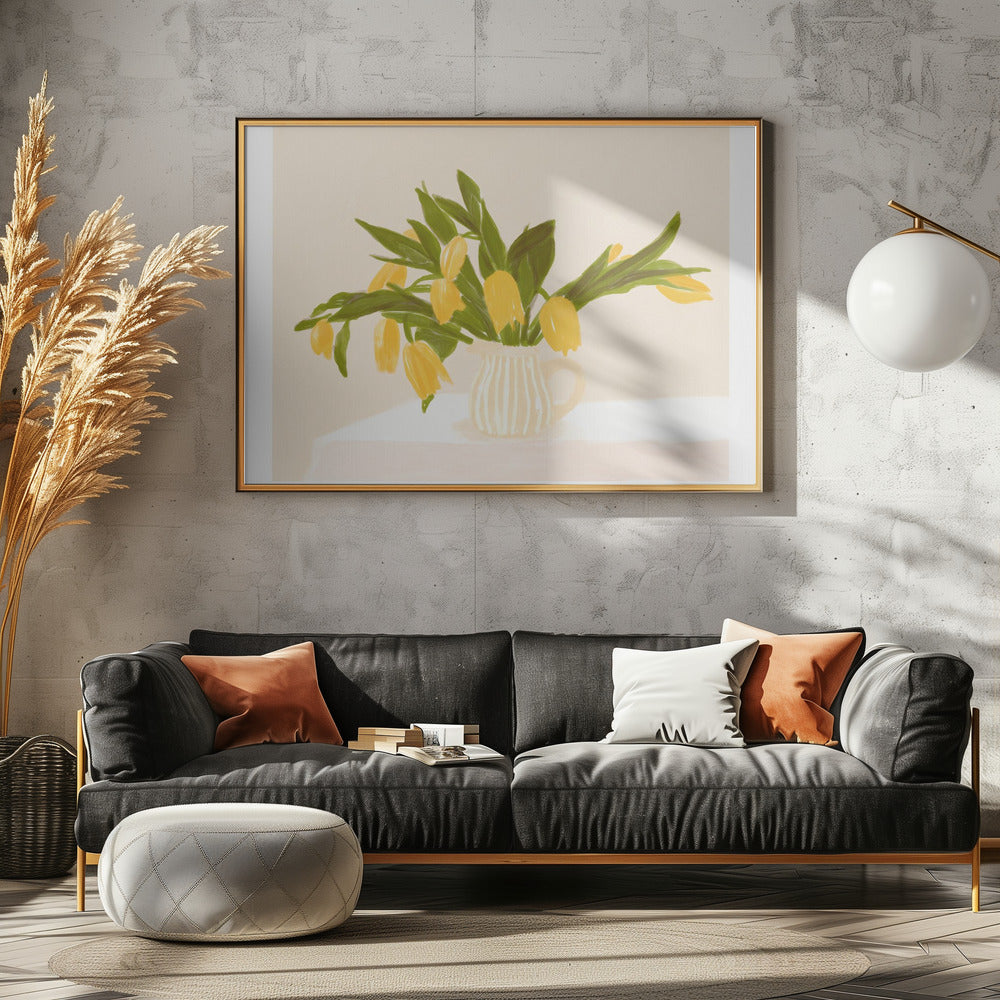 Pandcyellowtulips Copy | Canvas