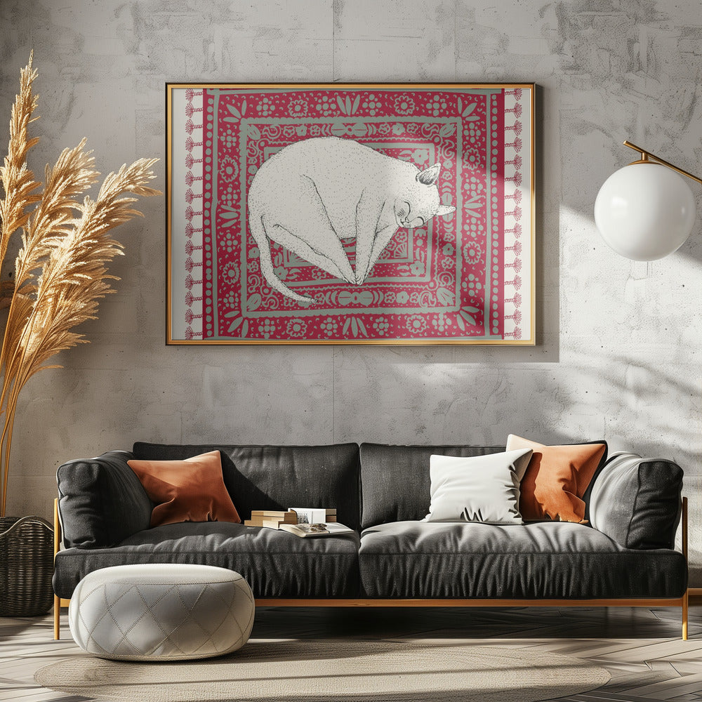 Sleeping Cat VI | Poster