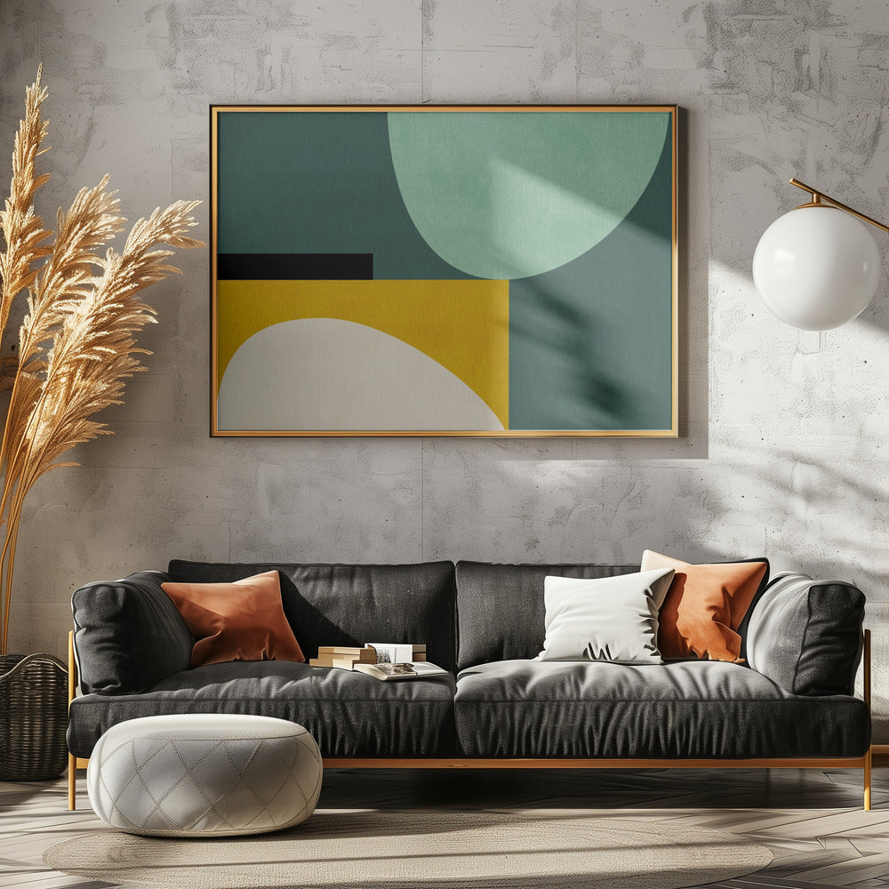 Rainbow Plus Shapes1 | Poster