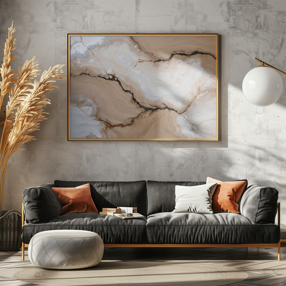 Striated Fractures | Canvas