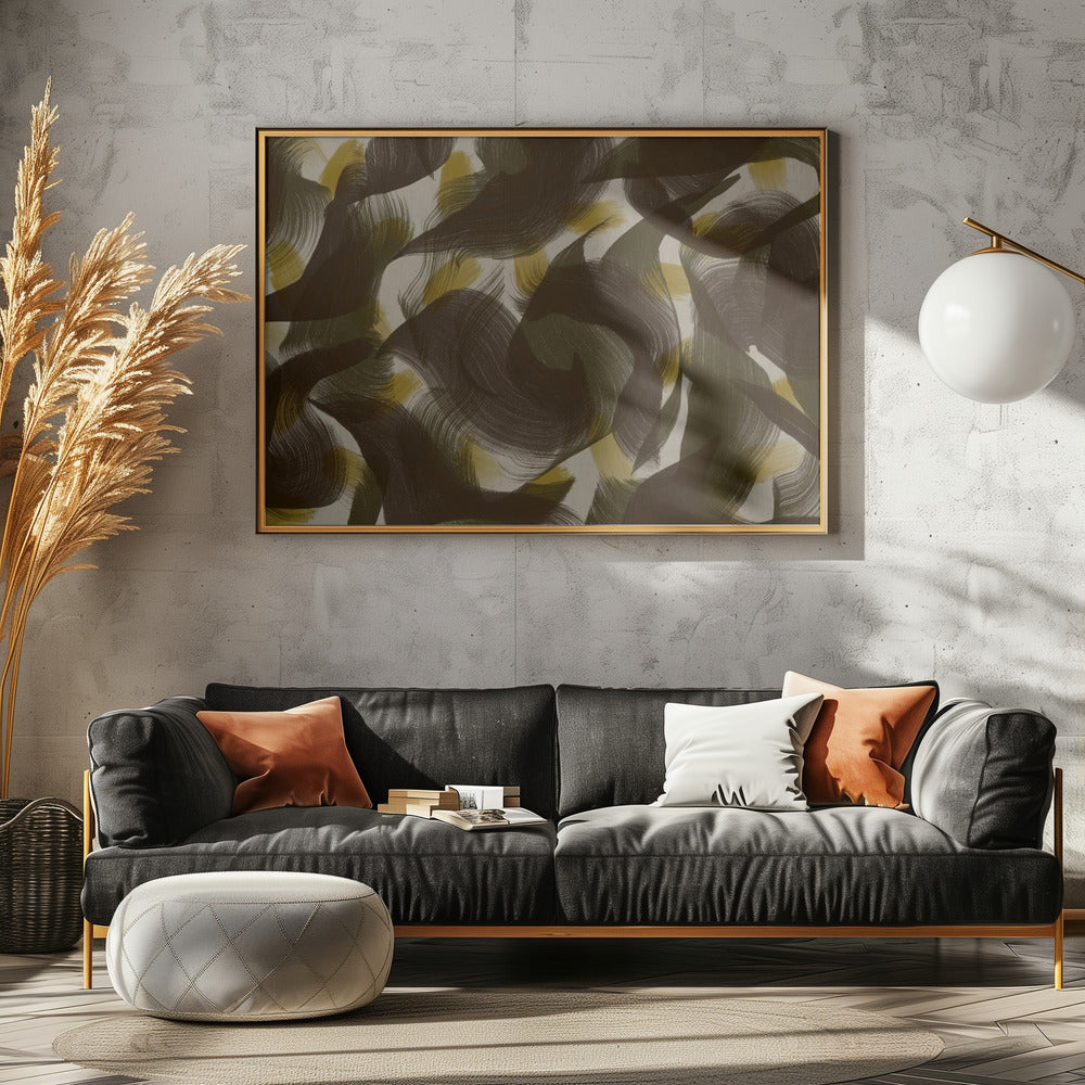Whirling Earth Tones | Canvas
