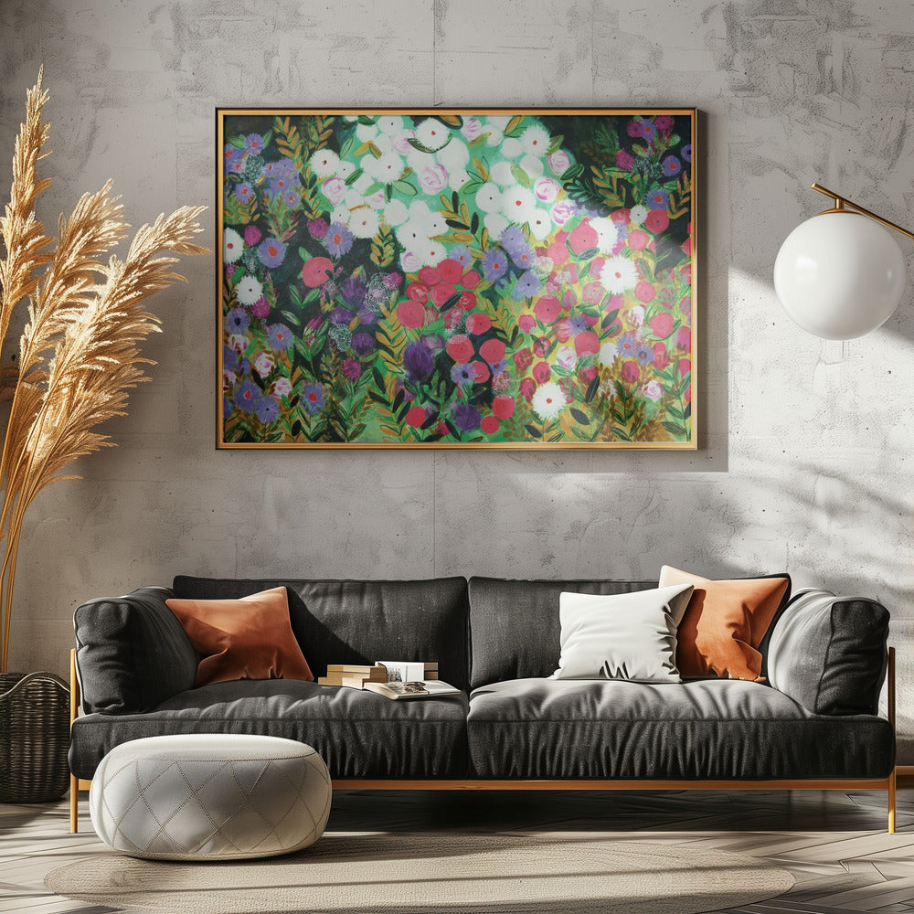 Midnight Garden Hue | Poster