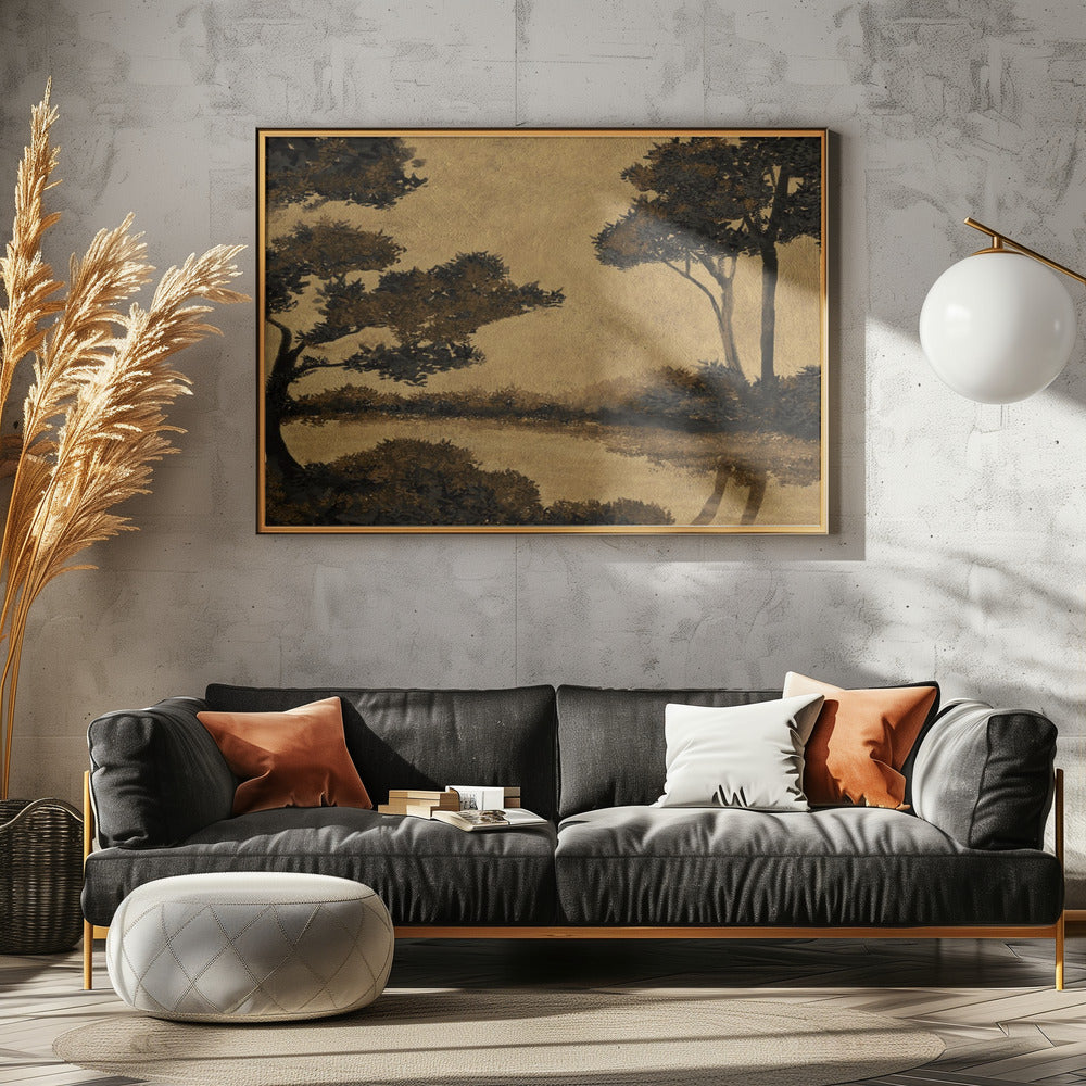 Wooland Pond | Canvas