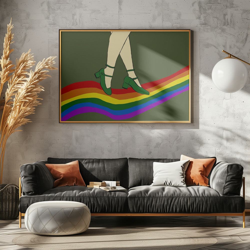 Rainbow Walk | Poster