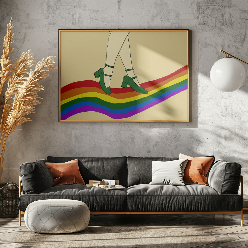 Rainbow Walk | Poster