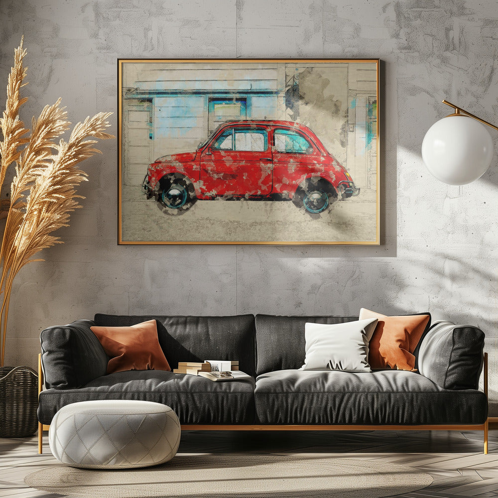 Retro Car | Poster
