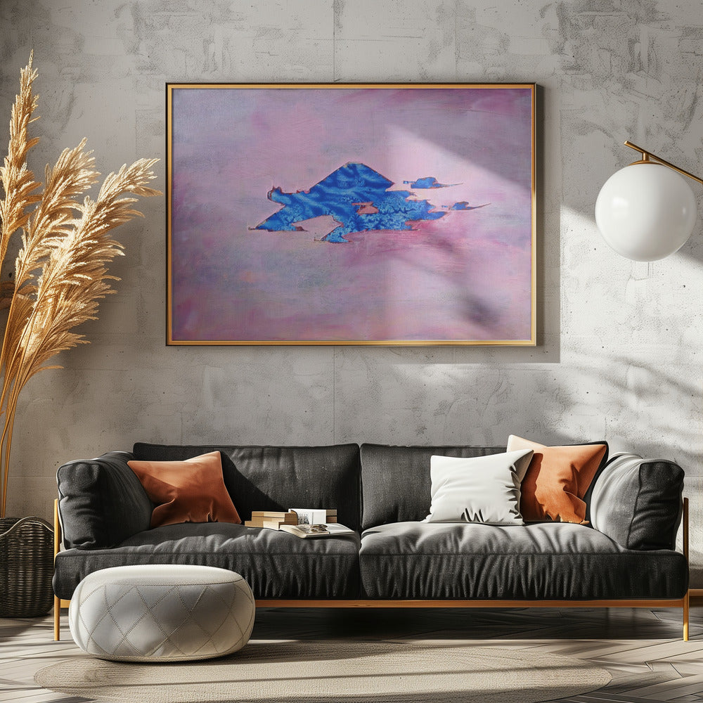 UAP, Blue, Pink Sky | Canvas
