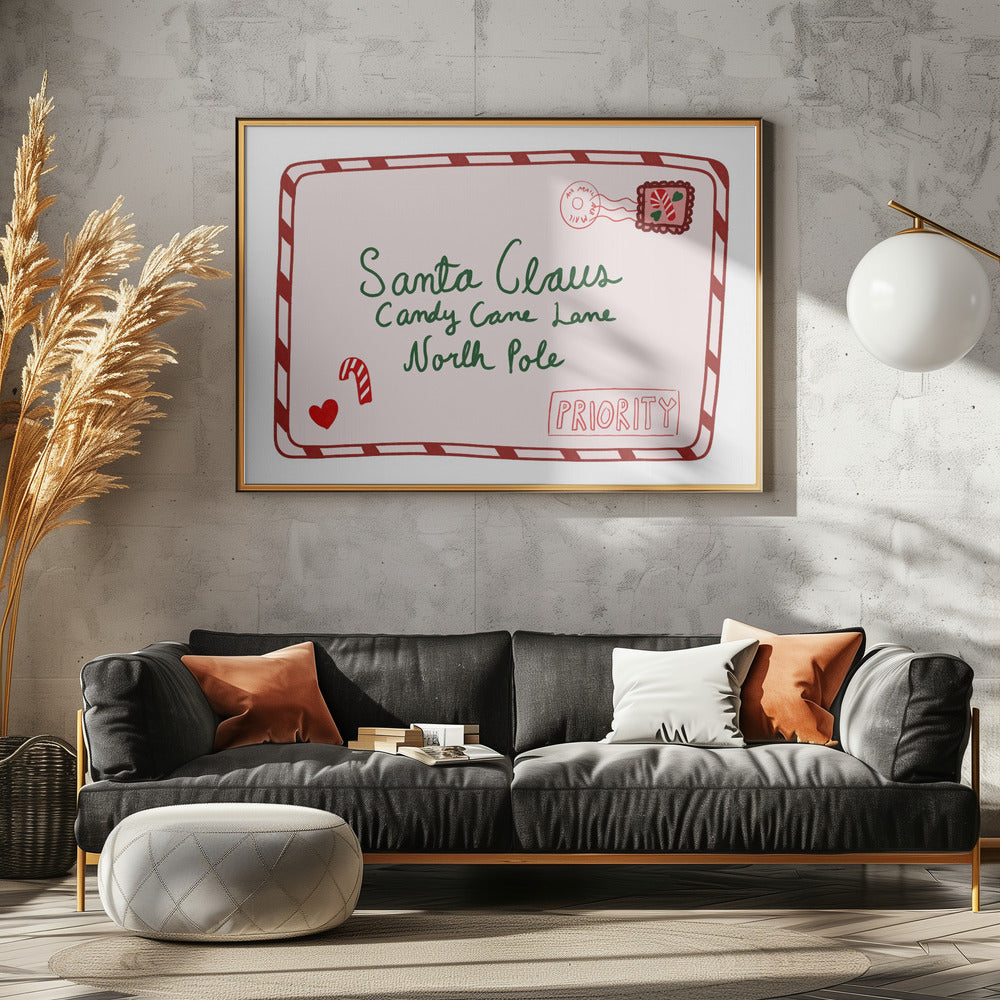 Letter to Santa | Canvas